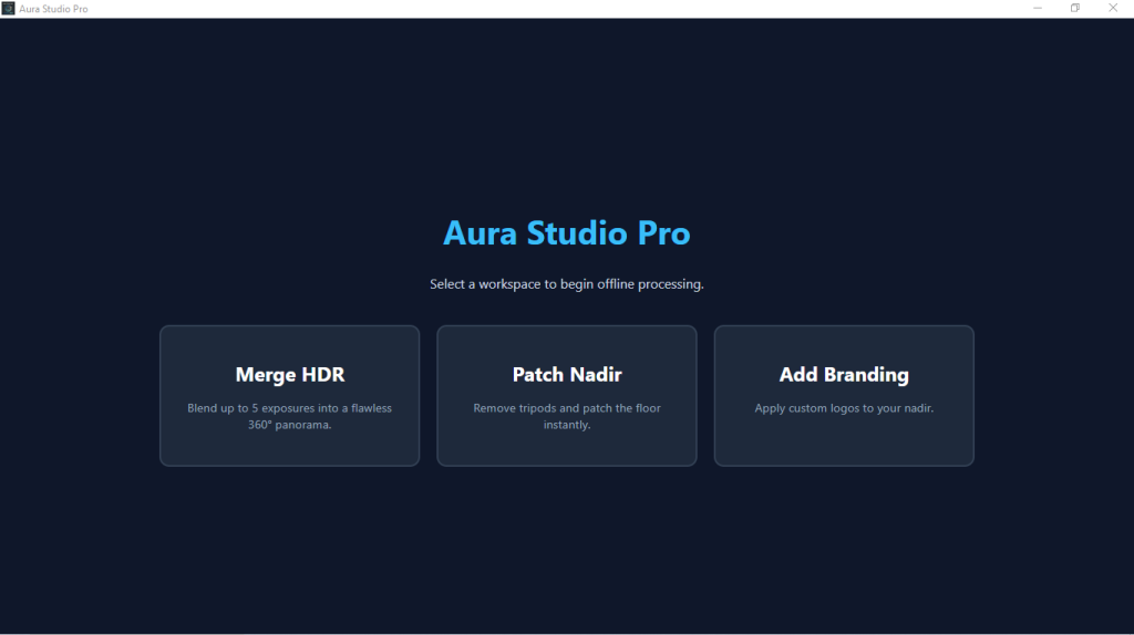 Aura Studio Pro Dashboard