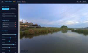 Aura 360 Pro RAW. The Digital Darkroom for 360° Photography.